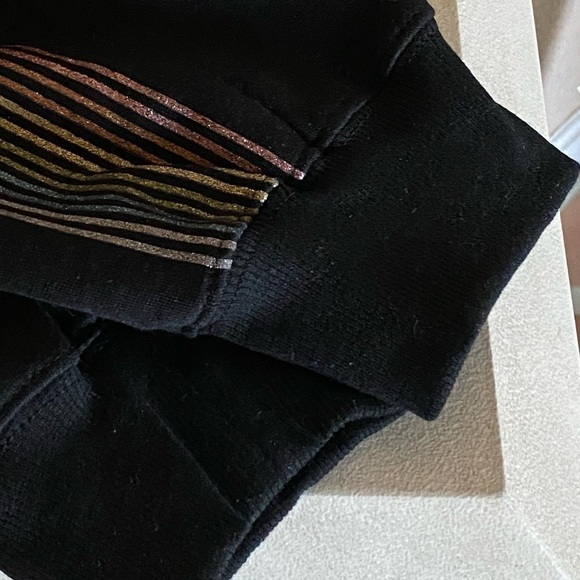 Bebe SPORT Scuba Joggers Drawstring Waistband Sparkling Leg Parachute Pants NEW - Picture 6 of 9